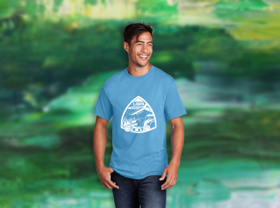 Custom imprinted Men's Cotton T-Shirt for Boston, MA with a local business logo